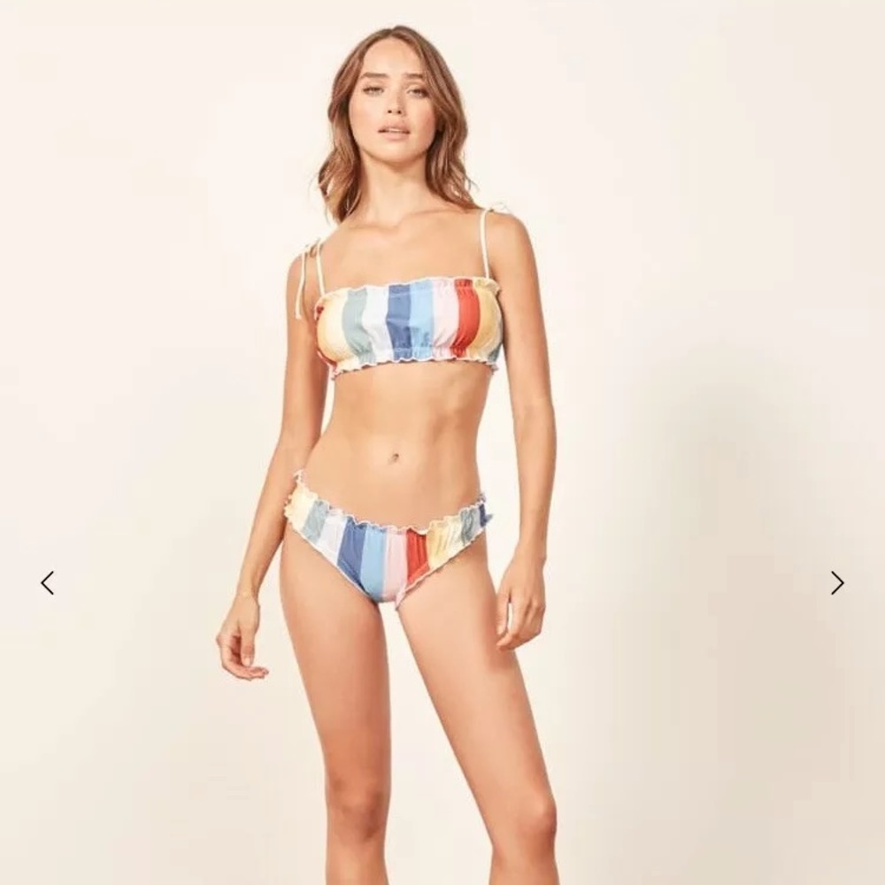 SOLD OUT Reformation Rainbow 🌈 Goldie Bikini